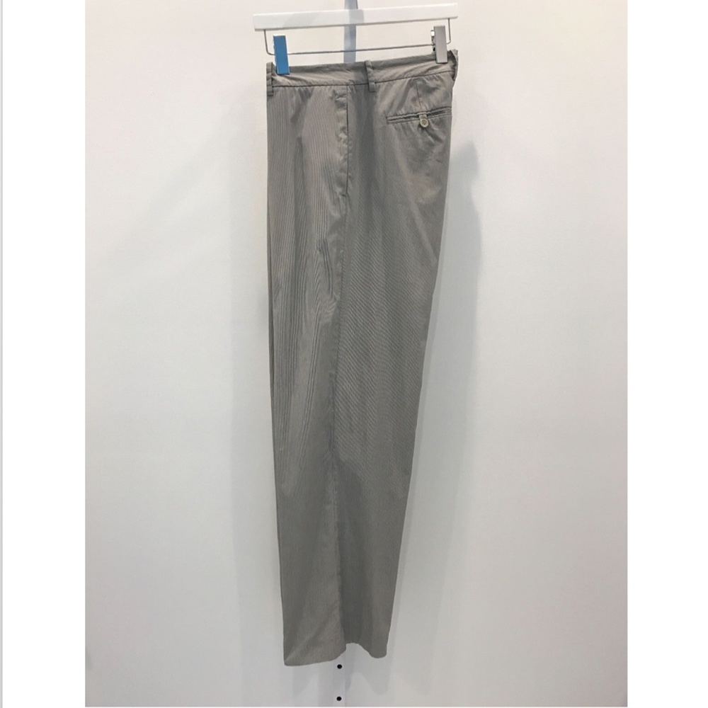 THEORY MEN'S BLACK WHITE PINSTRIPE PANTS SIZE 38
